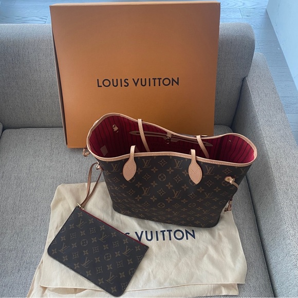 Samorga Organizers for Louis Vuitton Neverfull with Pivoine Lining 